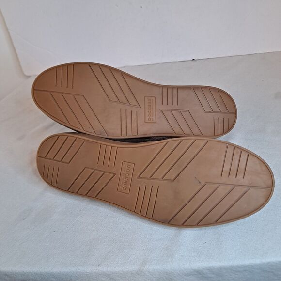 Dockers Mens 10M Vaughn Suede Leather Casual Slip-On Penny Loafer Shoe Brown - Picture 5 of 11